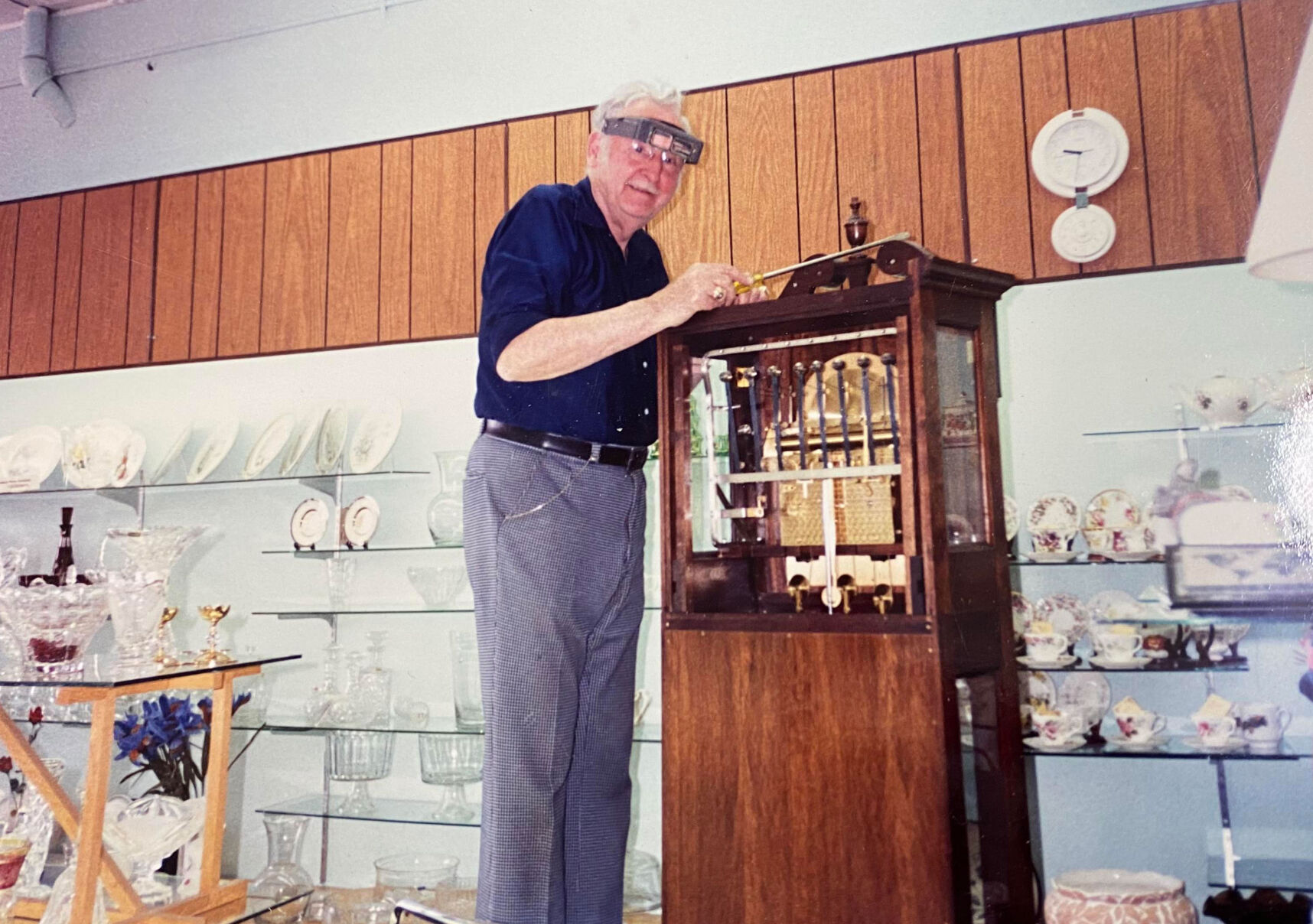 Nicholas' Grandpa in early 1990